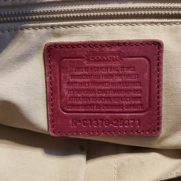 Authentic Coach Purse - Picture 13 of 13